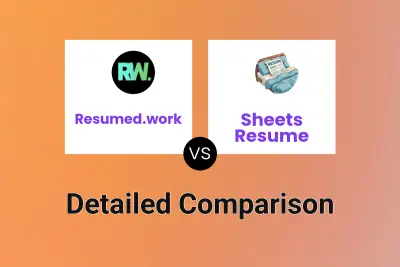 Resumed.work vs Sheets Resume