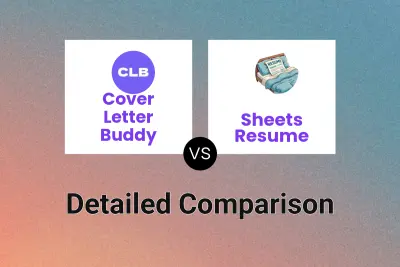 Cover Letter Buddy vs Sheets Resume