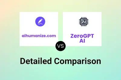 aihumanize.com vs ZeroGPT AI