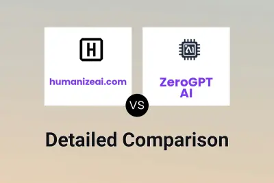 humanizeai.com vs ZeroGPT AI