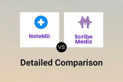 NoteMD vs Scribe Medix