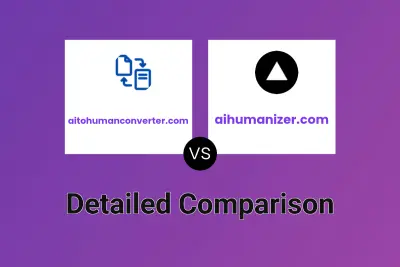 aitohumanconverter.com vs aihumanizer.com