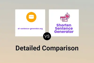 ai-sentence-generator.org vs Shorten Sentence Generator