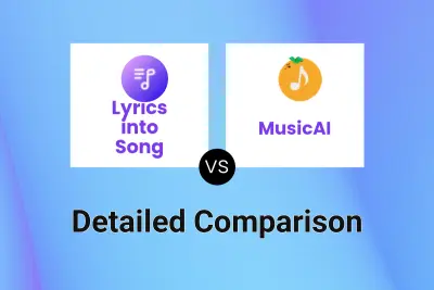 Lyrics into Song vs MusicAI