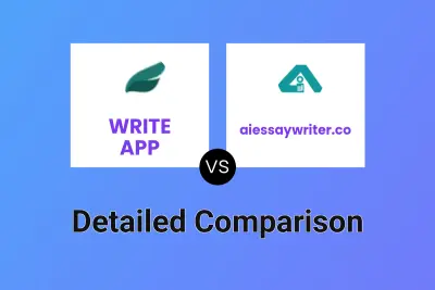 WRITE APP vs aiessaywriter.co