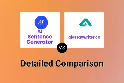 AI Sentence Generator vs aiessaywriter.co