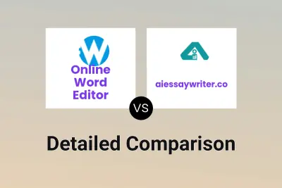 Online Word Editor vs aiessaywriter.co