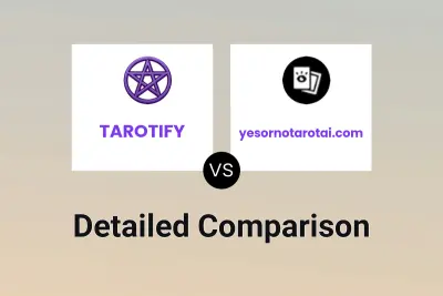 TAROTIFY vs yesornotarotai.com