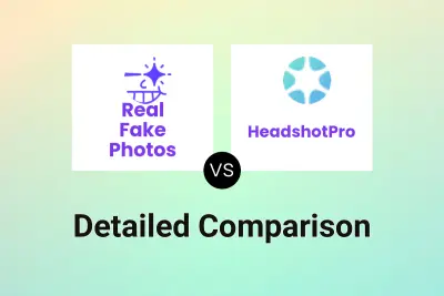 Real Fake Photos vs HeadshotPro