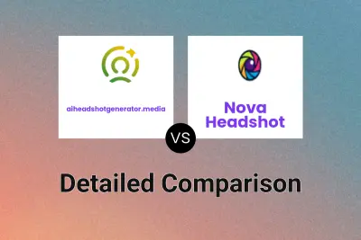 aiheadshotgenerator.media vs Nova Headshot