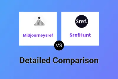 Midjourneysref vs SrefHunt