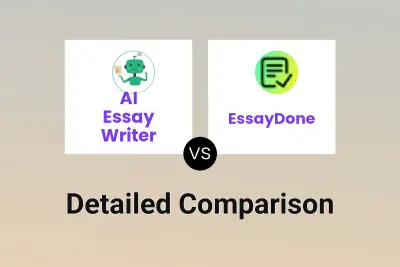 AI Essay Writer vs EssayDone