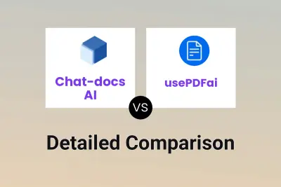Chat-docs AI vs usePDFai