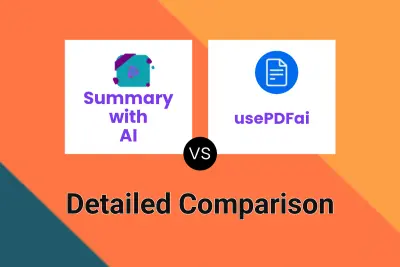 Summary with AI vs usePDFai
