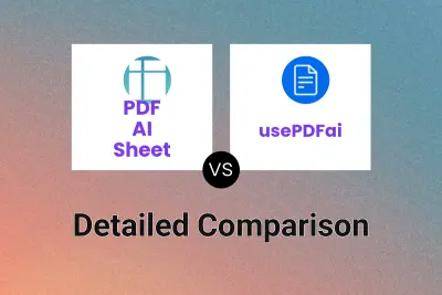 PDF AI Sheet vs usePDFai