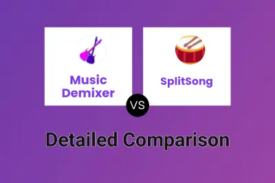 Music Demixer vs SplitSong