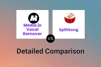 Media.io Vocal Remover vs SplitSong