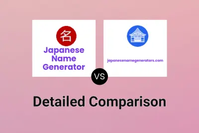 Japanese Name Generator vs japanesenamegenerators.com
