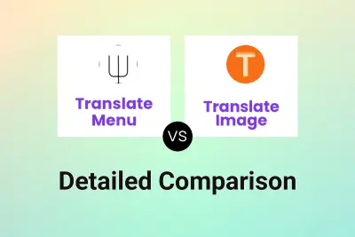 Translate Menu vs Translate Image