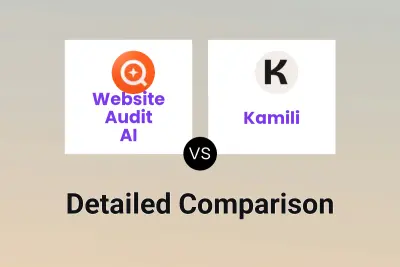Website Audit AI vs Kamili
