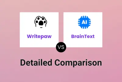 Writepaw vs BrainText
