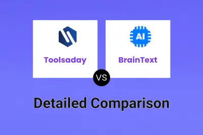 Toolsaday vs BrainText