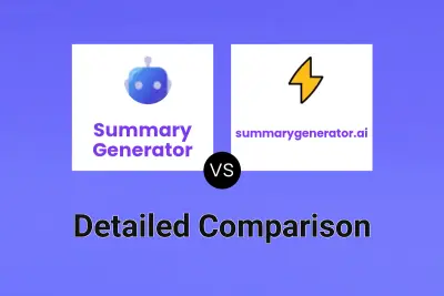 Summary Generator vs summarygenerator.ai