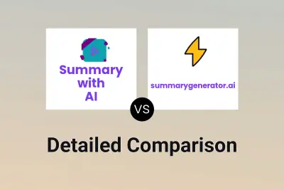 Summary with AI vs summarygenerator.ai