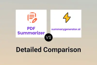 PDF Summarizer vs summarygenerator.ai