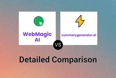 WebMagic AI vs summarygenerator.ai