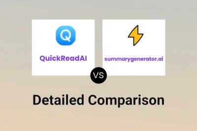 QuickReadAI vs summarygenerator.ai