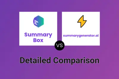 Summary Box vs summarygenerator.ai
