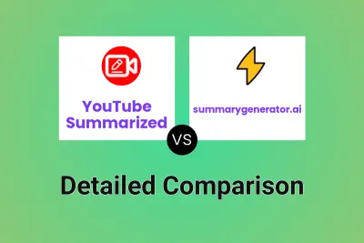 YouTube Summarized vs summarygenerator.ai