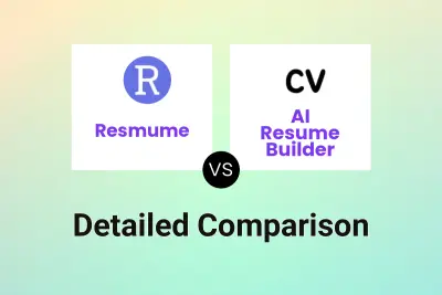Resmume vs AI Resume Builder