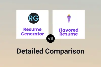 Resume Generator vs Flavored Resume