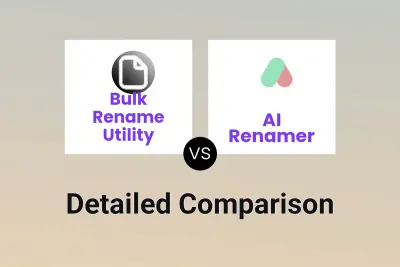 Bulk Rename Utility vs AI Renamer