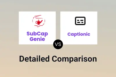 SubCap Genie vs Captionic