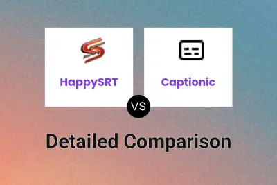 HappySRT vs Captionic