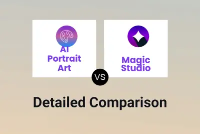 AI Portrait Art vs Magic Studio