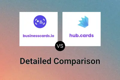 businesscards.io vs hub.cards
