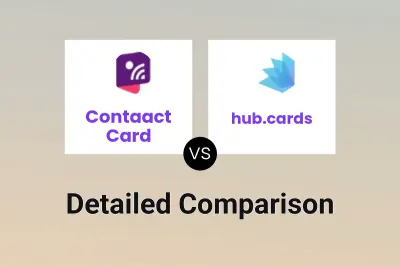 Contaact Card vs hub.cards