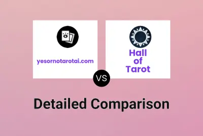 yesornotarotai.com vs Hall of Tarot