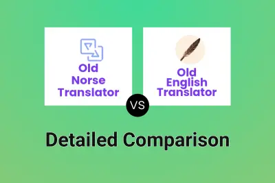 Old Norse Translator vs Old English Translator
