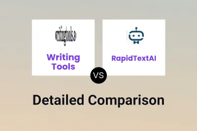 Writing Tools vs RapidTextAI