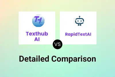 Texthub AI vs RapidTextAI