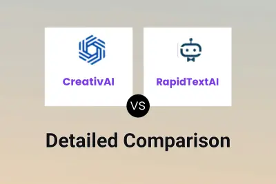 CreativAI vs RapidTextAI
