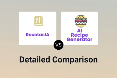 RecetasIA vs AI Recipe Generator