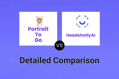 Portrait To Go vs HeadshotlyAI