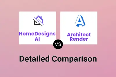HomeDesigns AI vs Architect Render