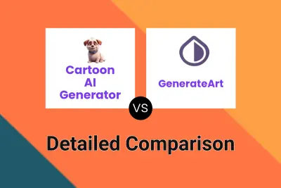 Cartoon AI Generator vs GenerateArt